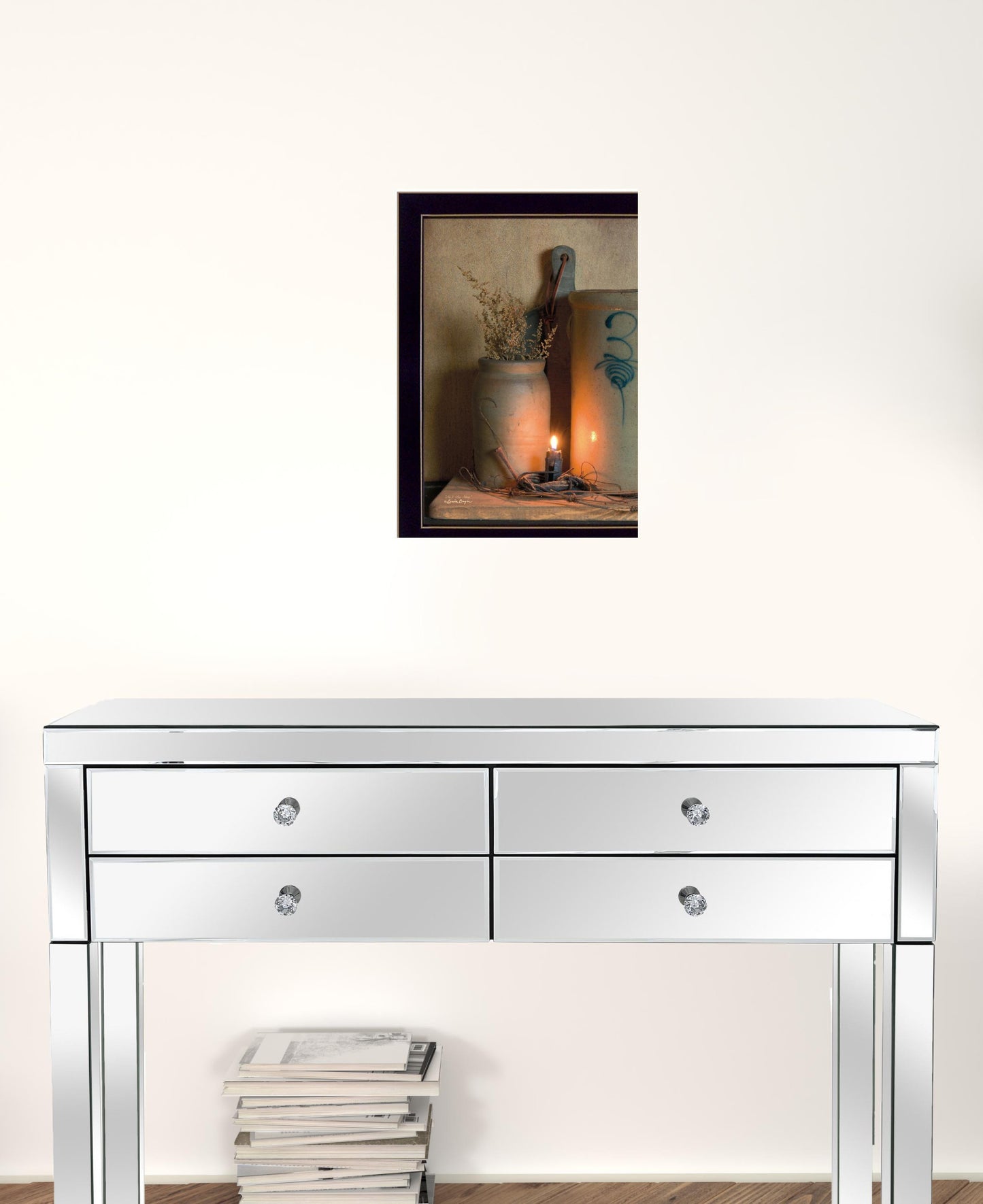 No.3 Bee Sting Black Framed Print Wall Art