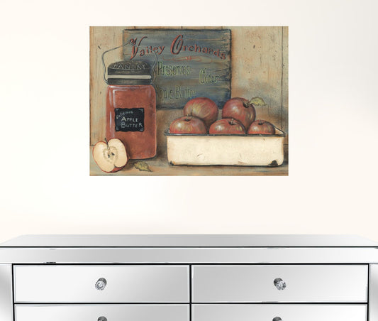 Apple Butter 3 White Framed Print Wall Art