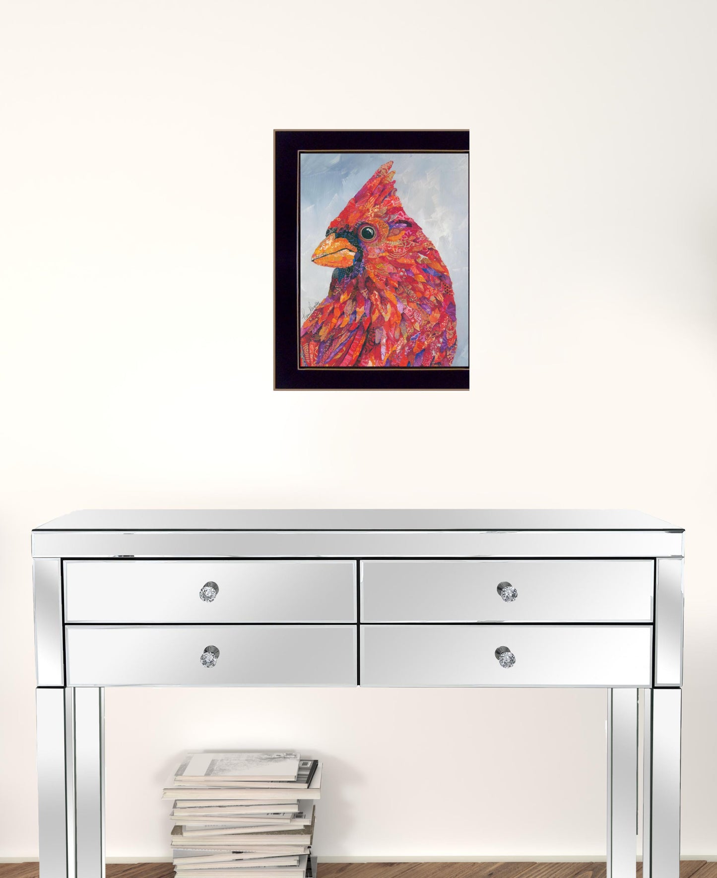 The Messenger 1 Black Framed Print Wall Art