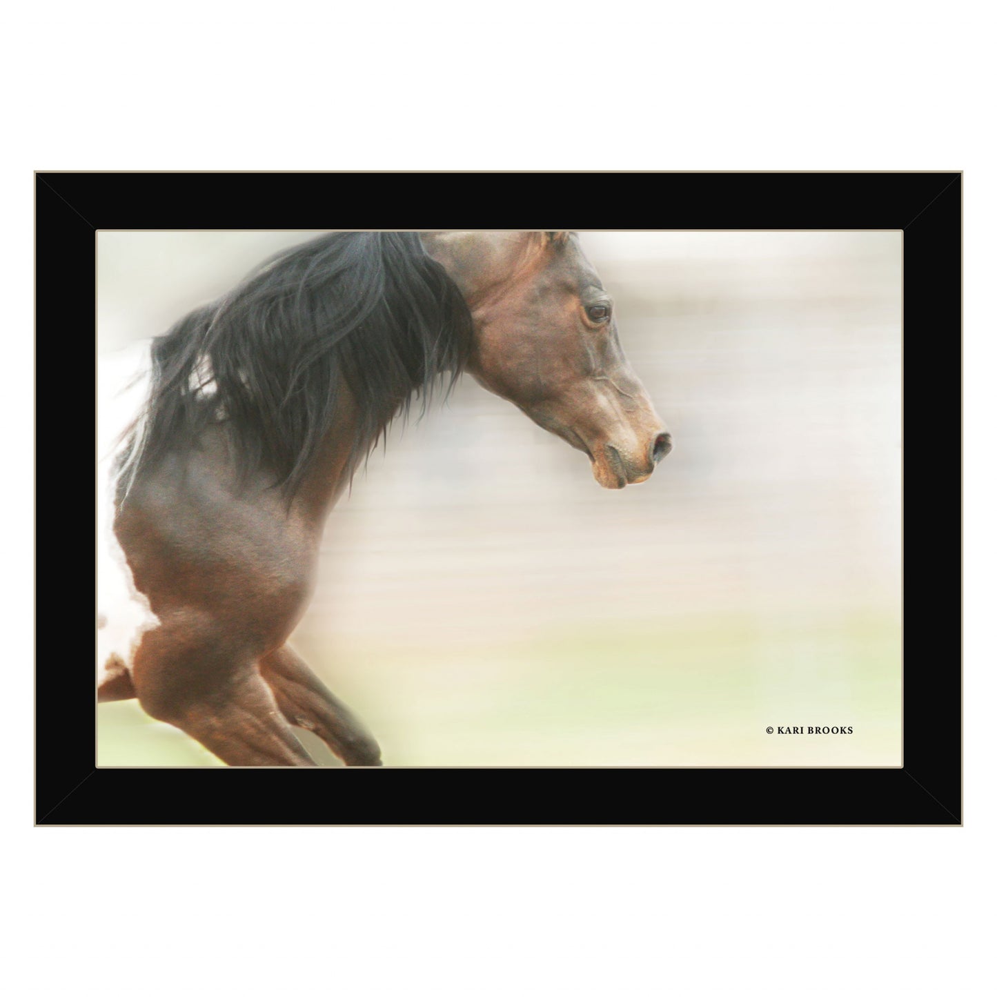 Leap Of Faith 1 Black Framed Print Wall Art