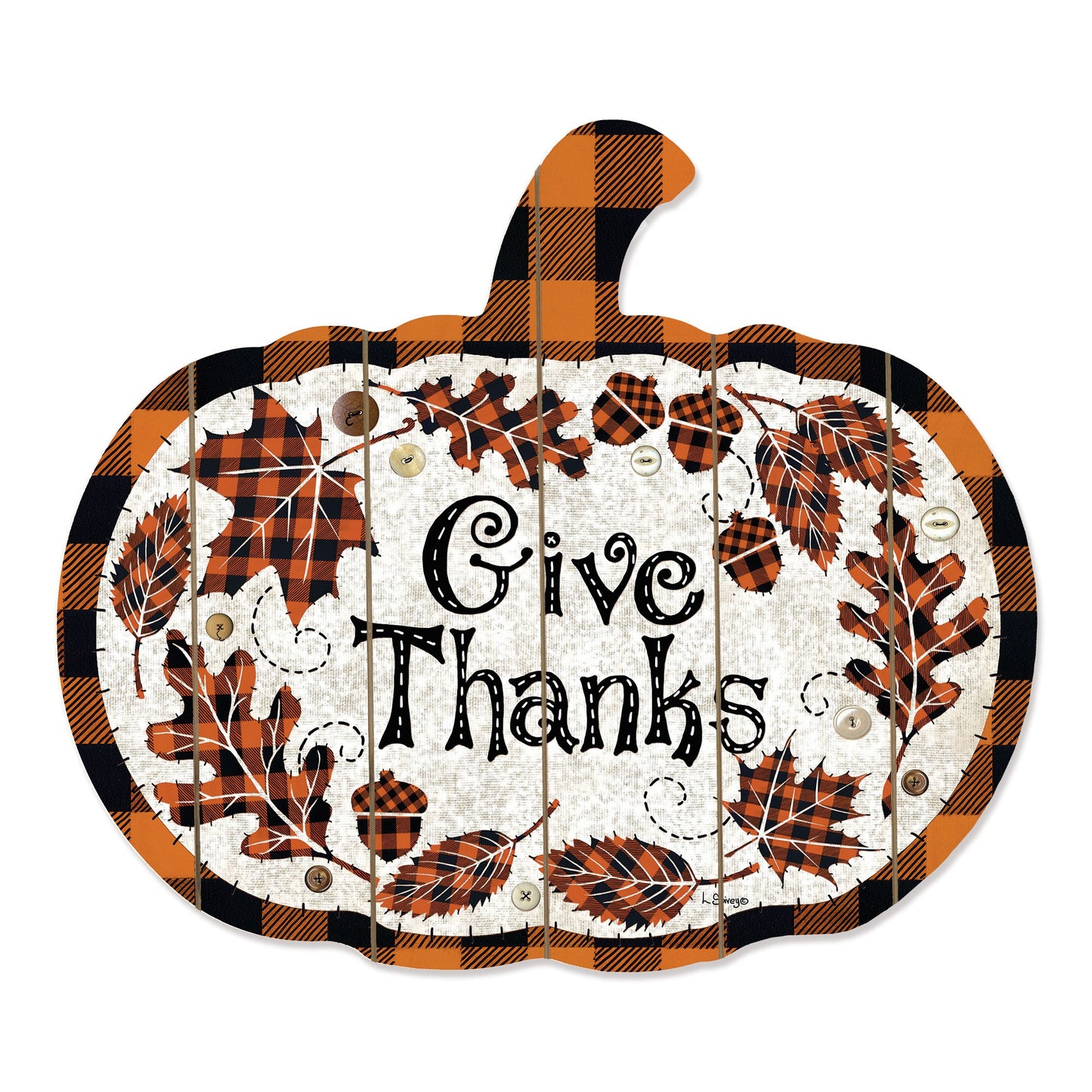 Give Thanks 2 Unframed Print Wall Art