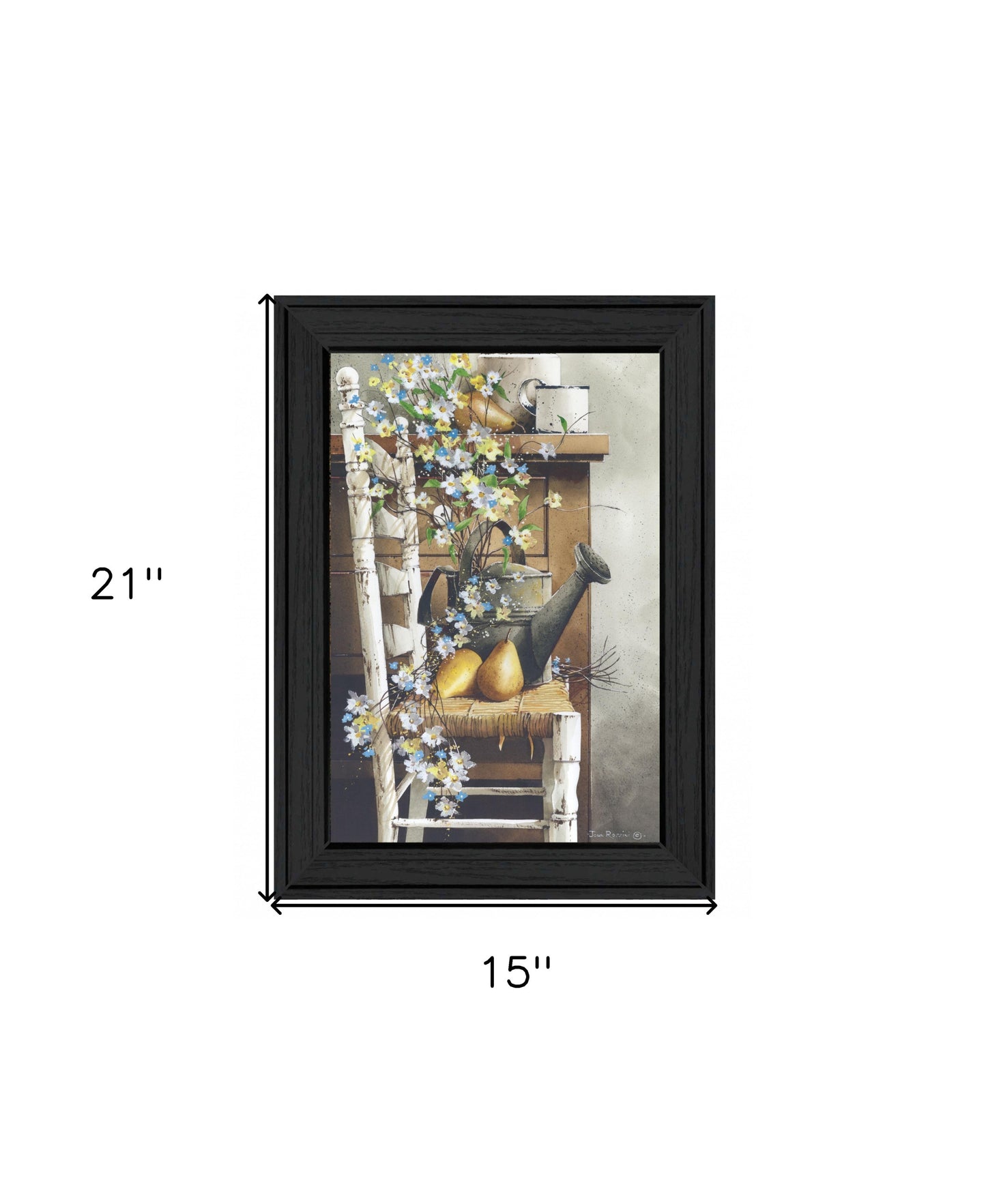 Pick Of The Day Black Framed Print Wall Art