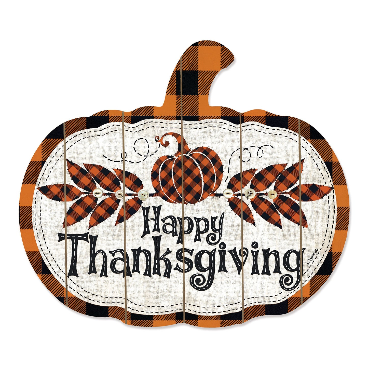 Happy Thanksgiving Unframed Print Wall Art