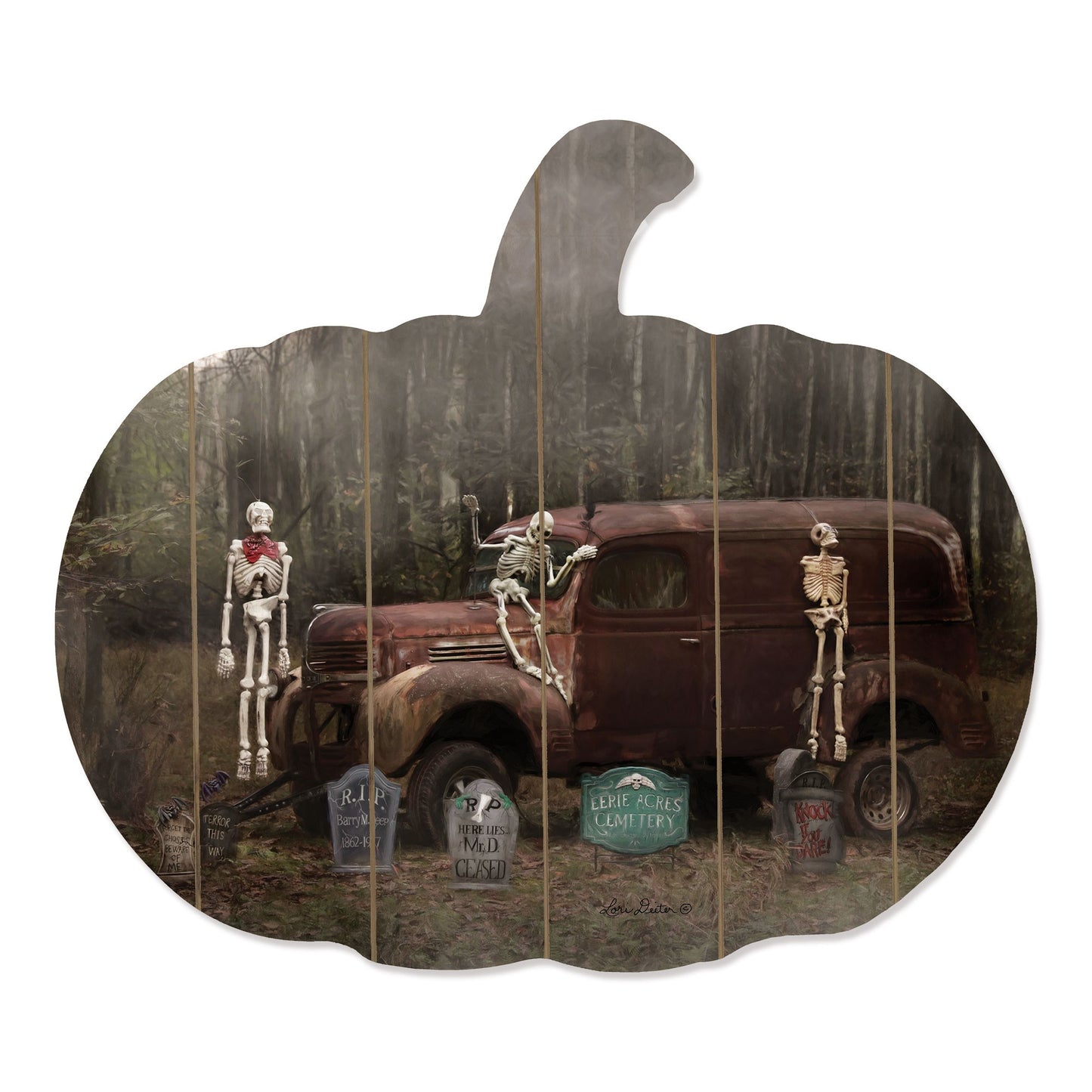 Spooky Crew Unframed Print Wall Art