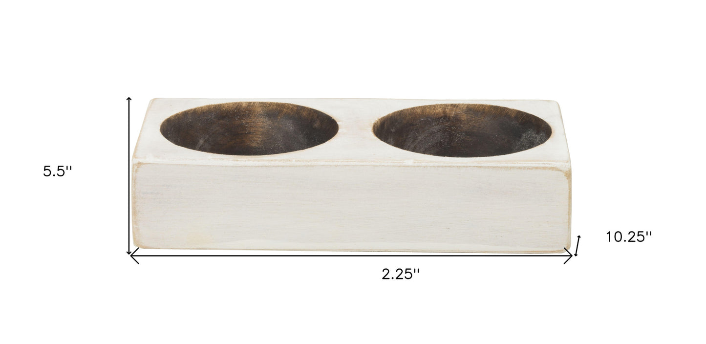 4" Wide Pillar Tabletop Votive Candle Holder