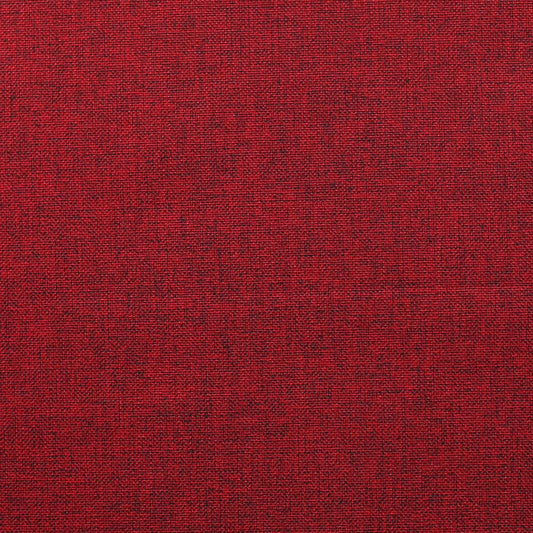 12" X 20" Red Solid Color Zippered Handmade Polyester Lumbar Pillow Cover