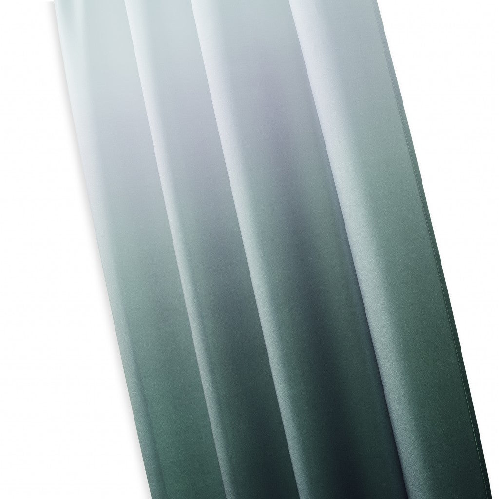 Set of Two 84"  Blue Ombre Shades Window Panels