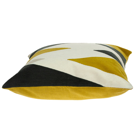 20" X 20" White Zippered 100% Cotton Throw Pillow