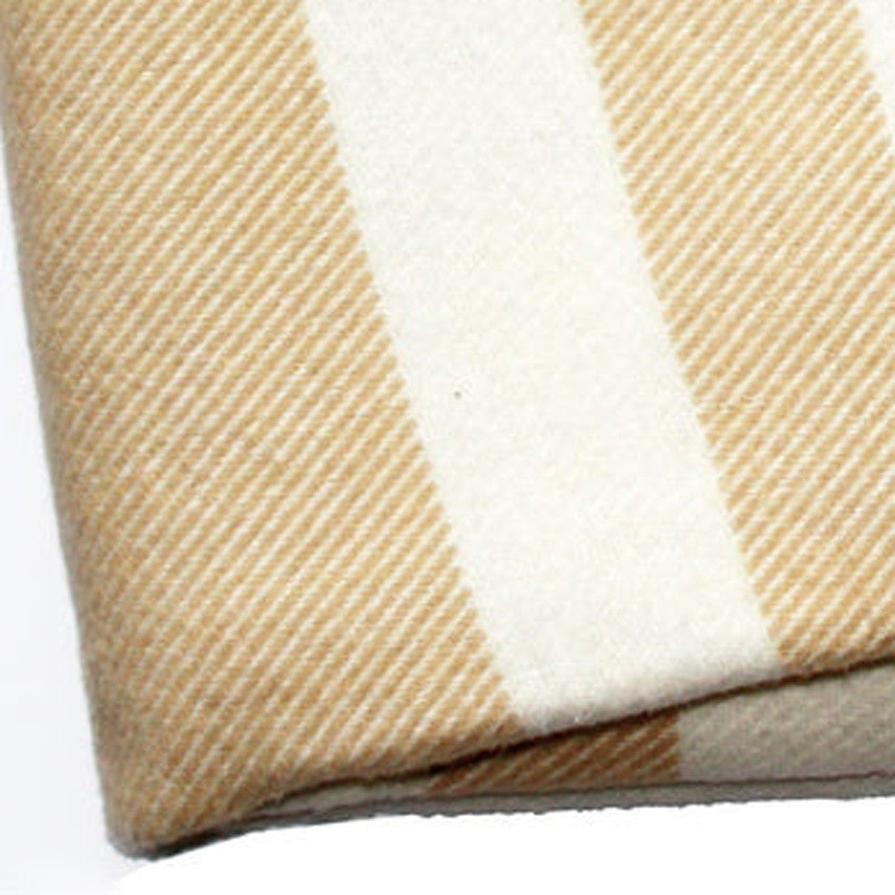 Plush Multi Beige Plaid Throw Blanket with Tassels