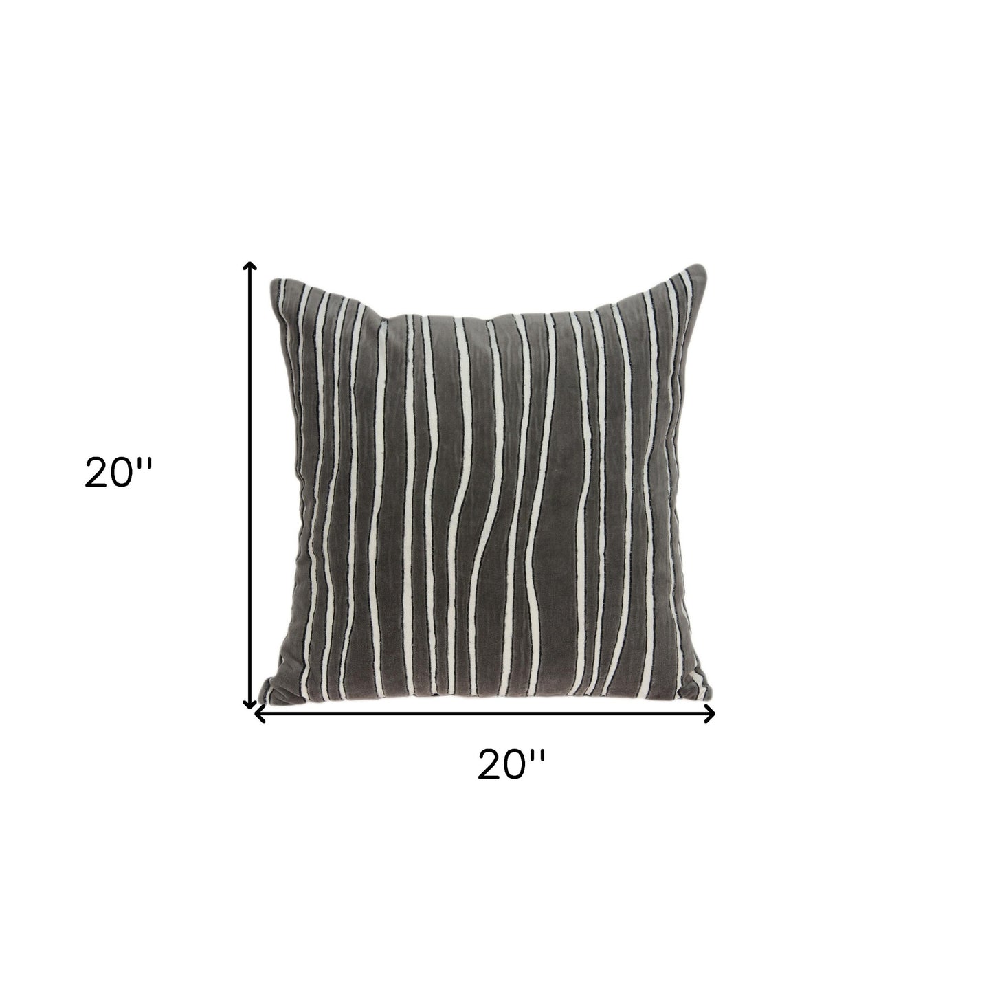 Pilan Gray Throw Pillow
