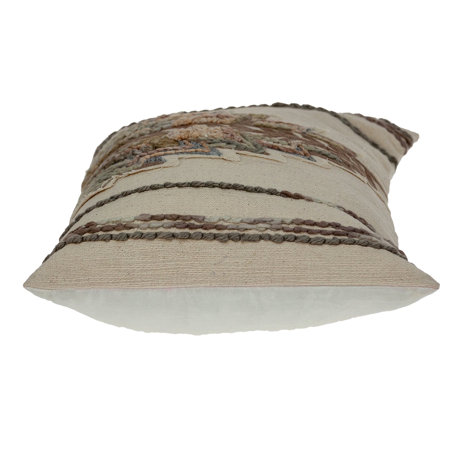 Langa Accent Beige Pillow Cover With Poly Insert
