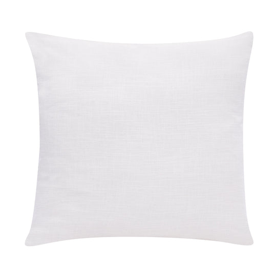24" X 24" Brown Blue And Off-White 100% Cotton Abstract Zippered Pillow