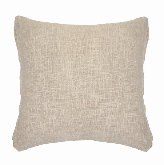 20" X 20" Birch 100% Cotton Geometric Zippered Pillow