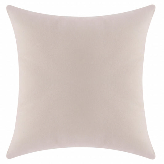 20" X 20" Blue And Gray 100% Cotton Geometric Zippered Pillow