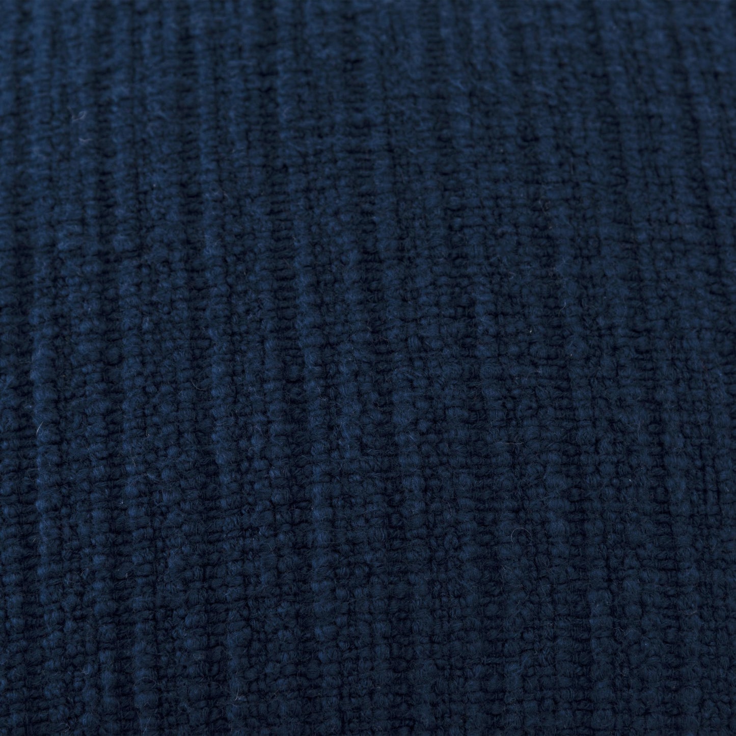 22" Navy Blue Cotton Pillow