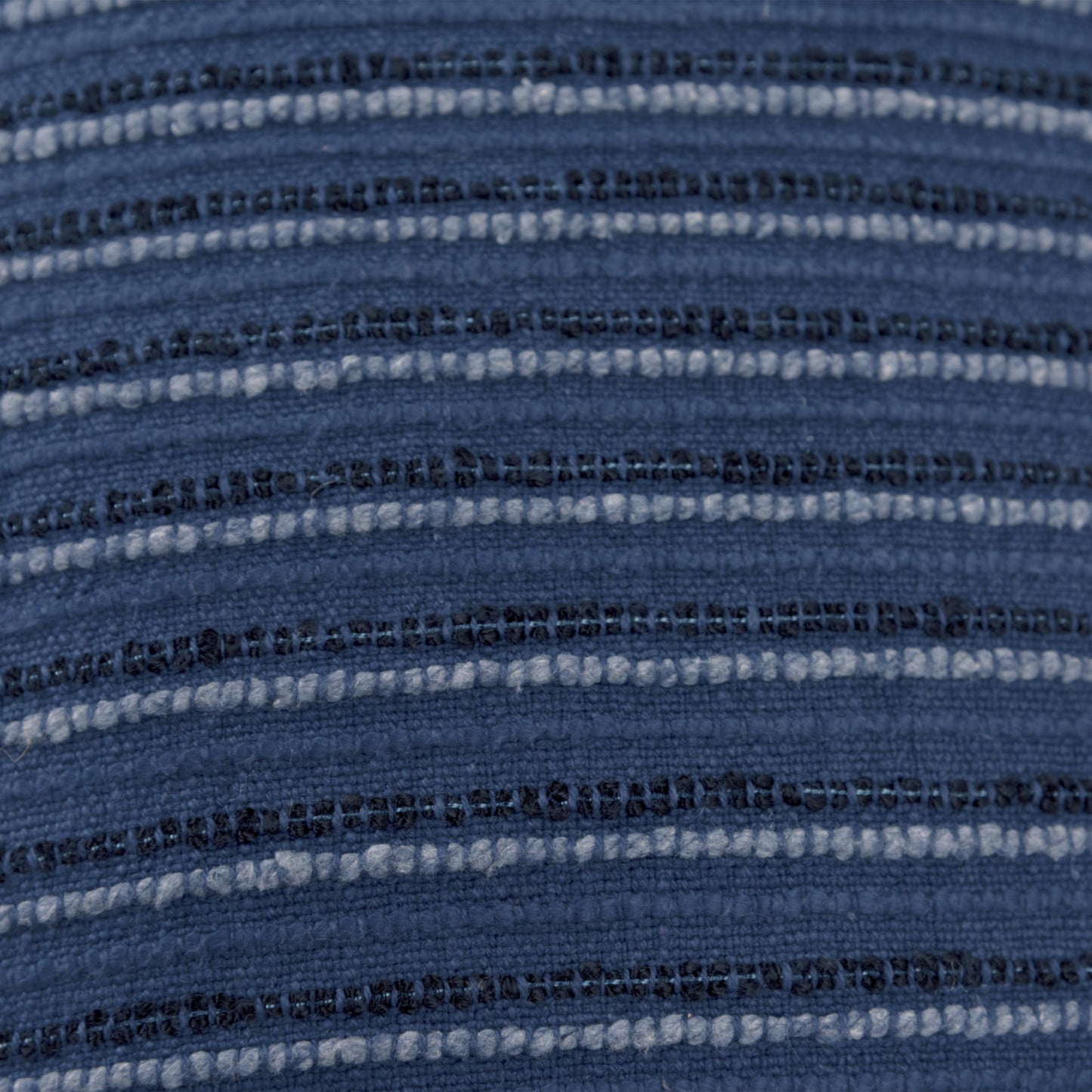 14" X 14" Blue Cotton Blend Pillow