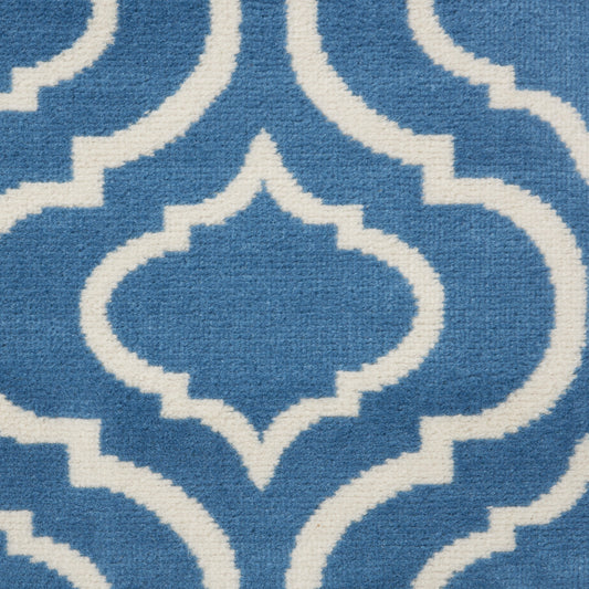 6' x 9' Gray Moroccan Power Loom Area Rug