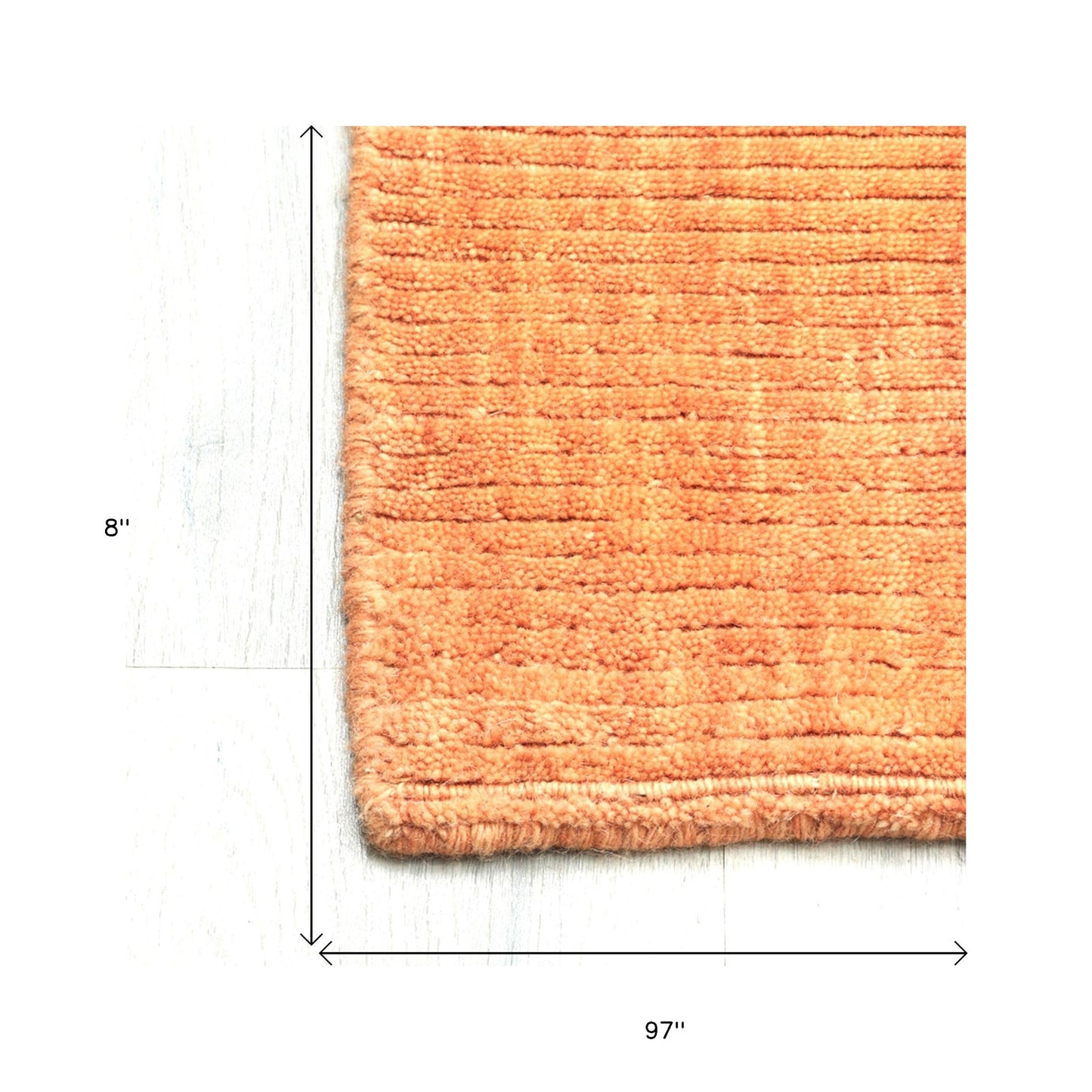 8' x 10' Rose Power Loom Handmade Area Rug