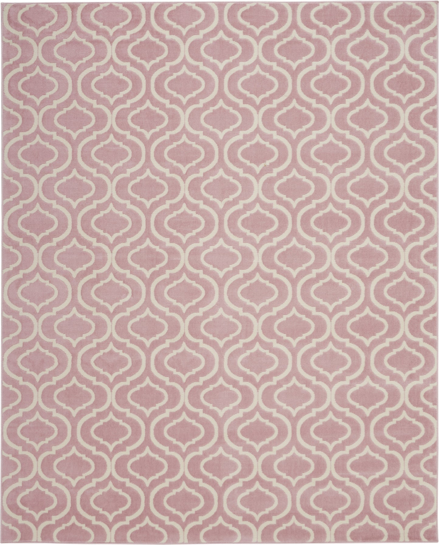 8' x 10' Gray Moroccan Power Loom Area Rug