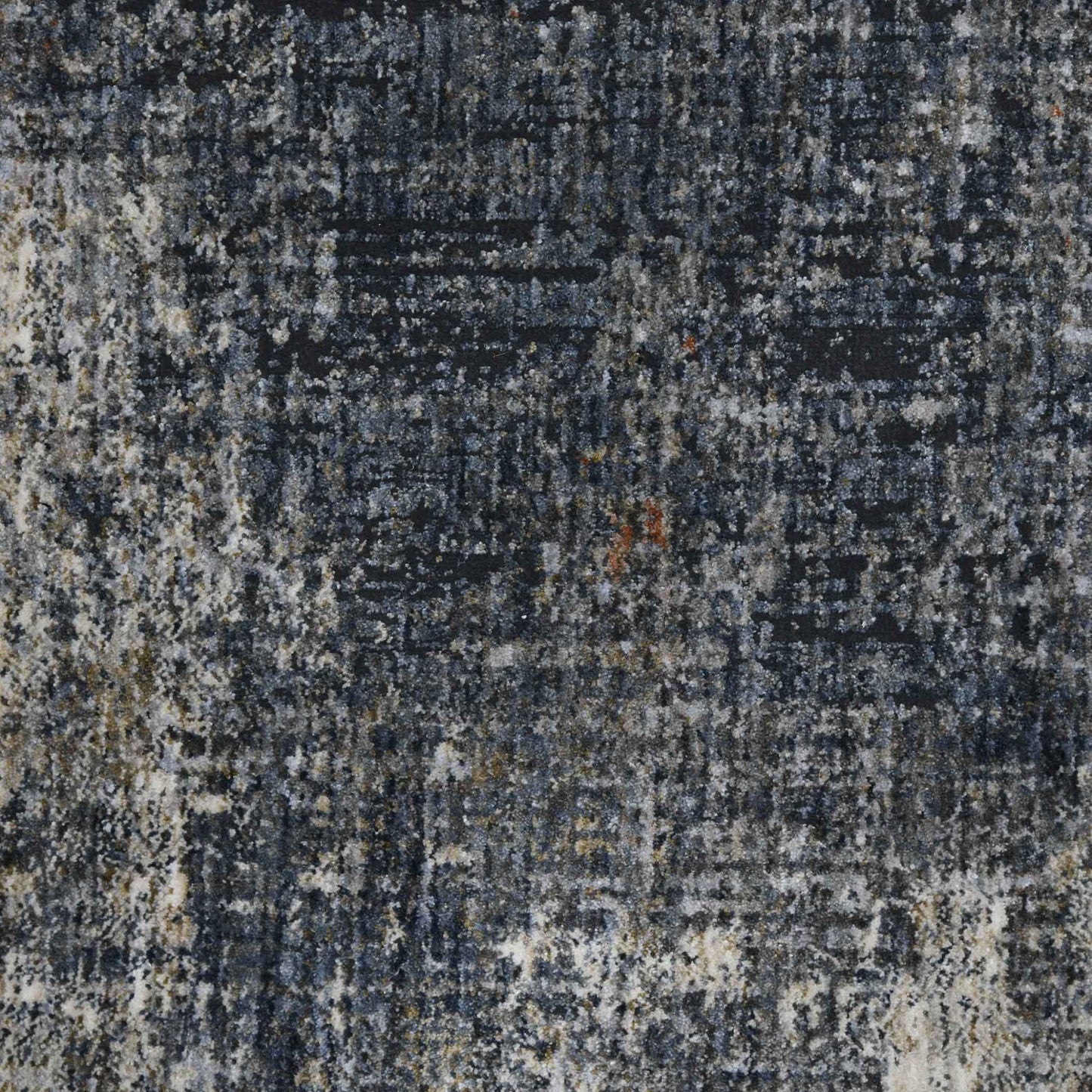 5' x 8' Gray and Ivory Abstract Power Loom Area Rug