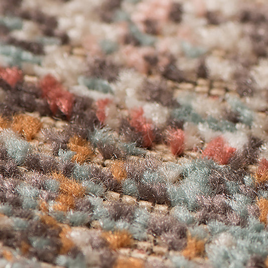 5' x 7' Taupe Medallion Power Loom Area Rug With Fringe