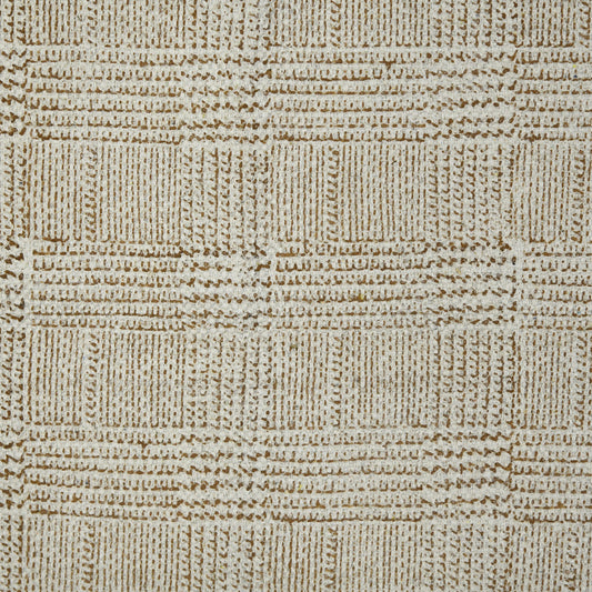 8' Brown Geometric Flatweave Handmade Distressed Runner Rug With Fringe