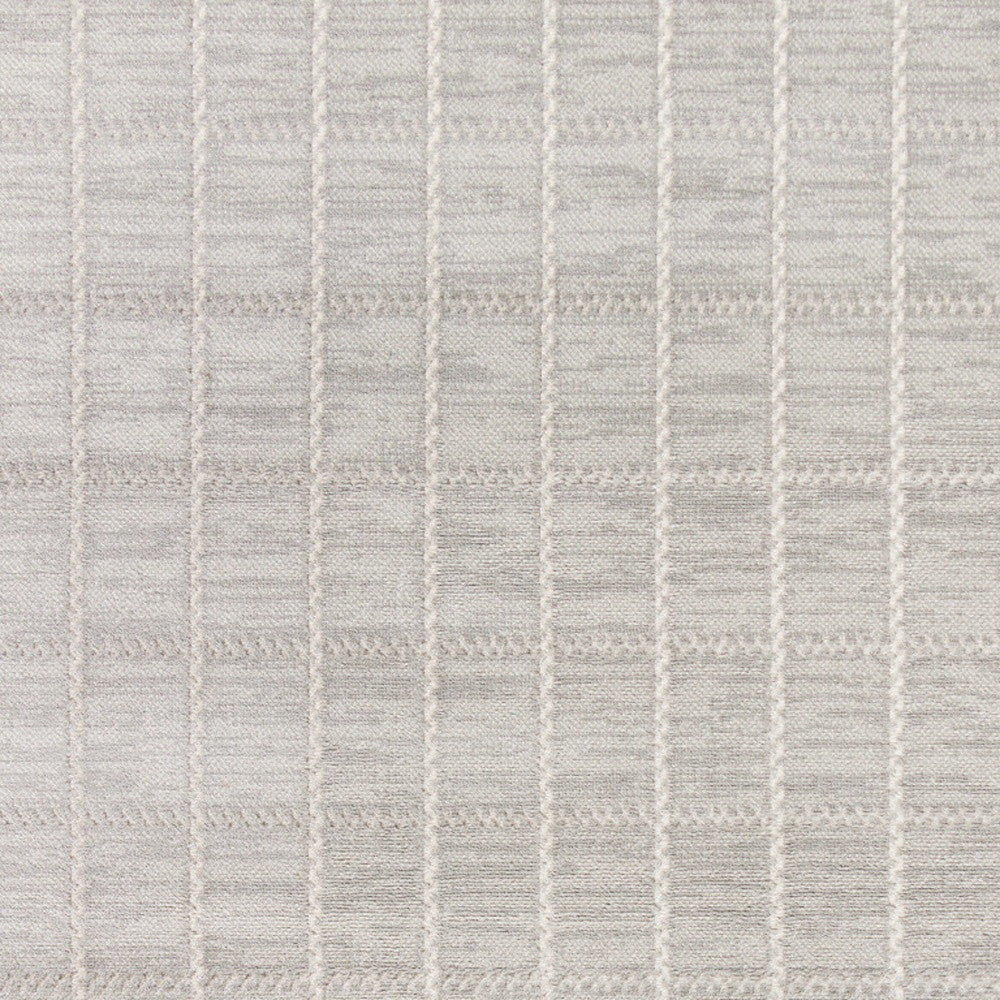 4' x 6' Gray Geometric Area Rug