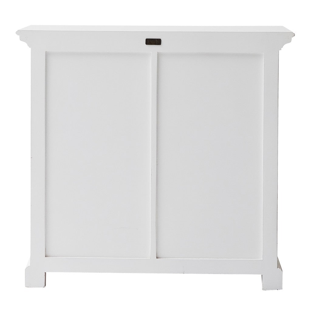 Modern Farmhouse White Accent Cabinet