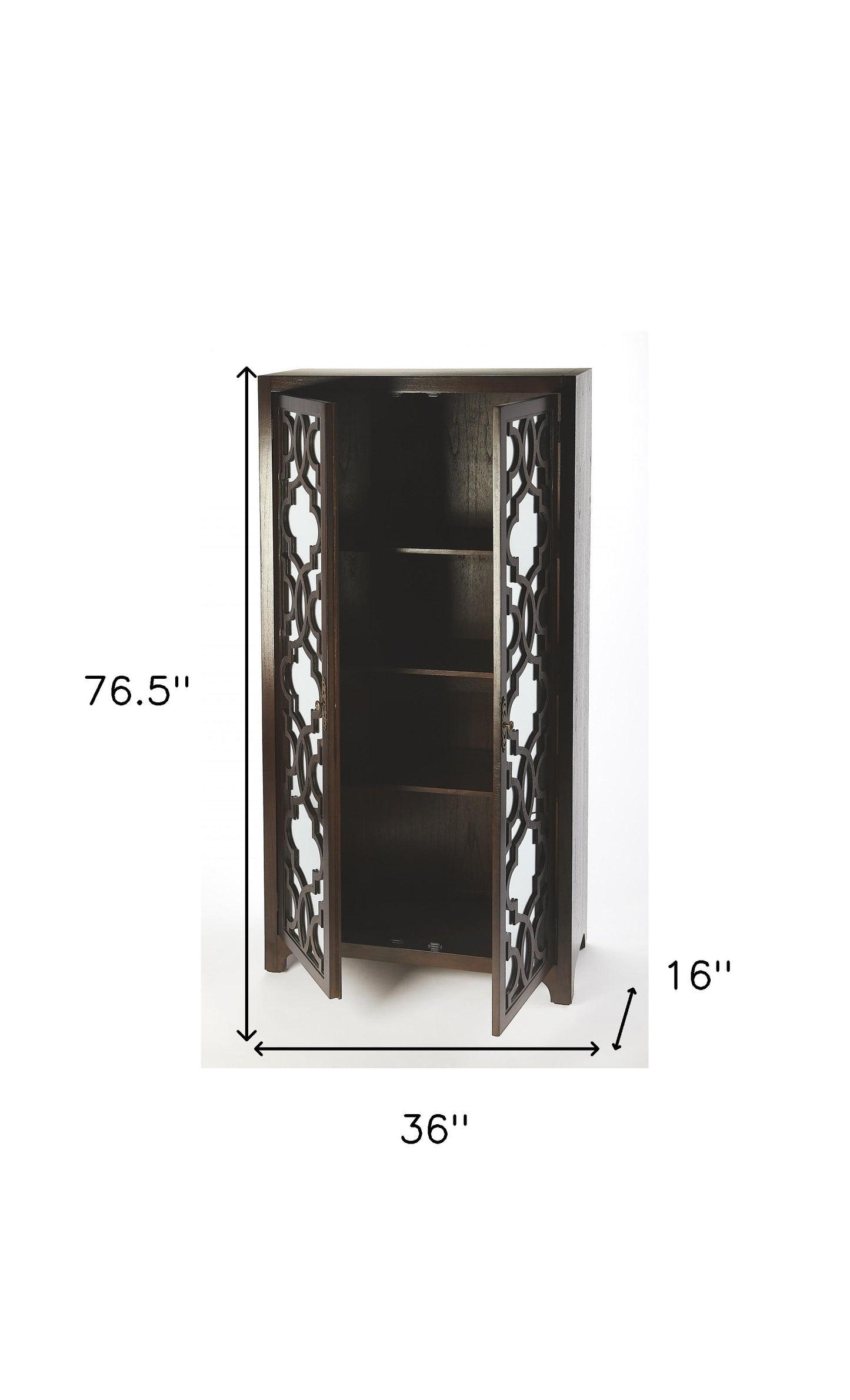 Morjanna White Tall Cabinet