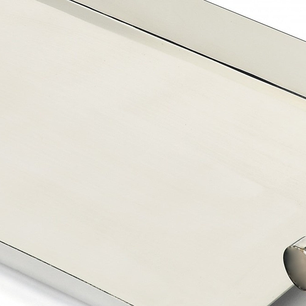 Rectangular Stainless Steel Serving Tray