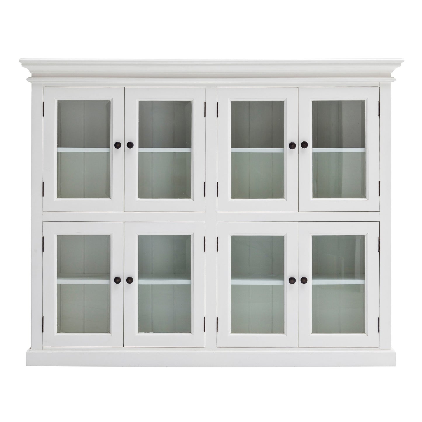 Classic White Two Level Mega Storage Cabinet