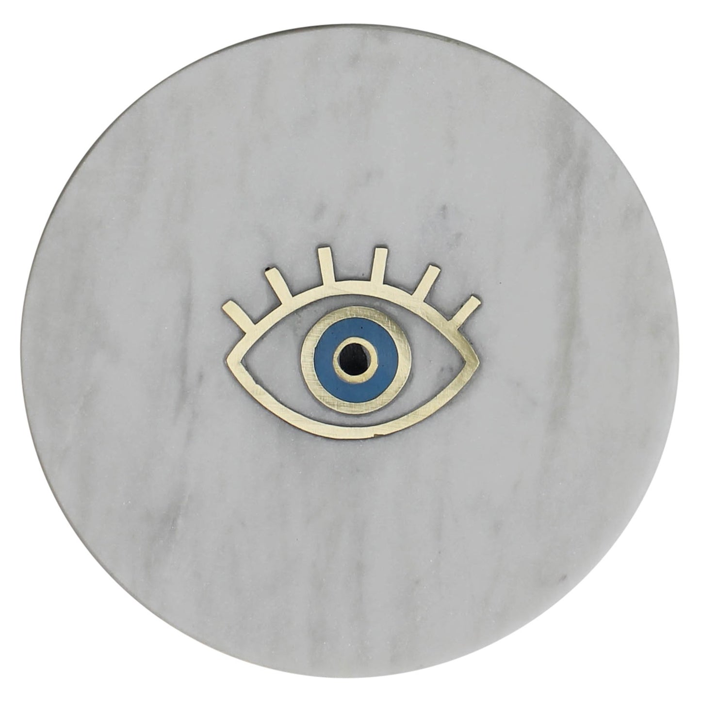 Eye Inlay Marble Serving Tray