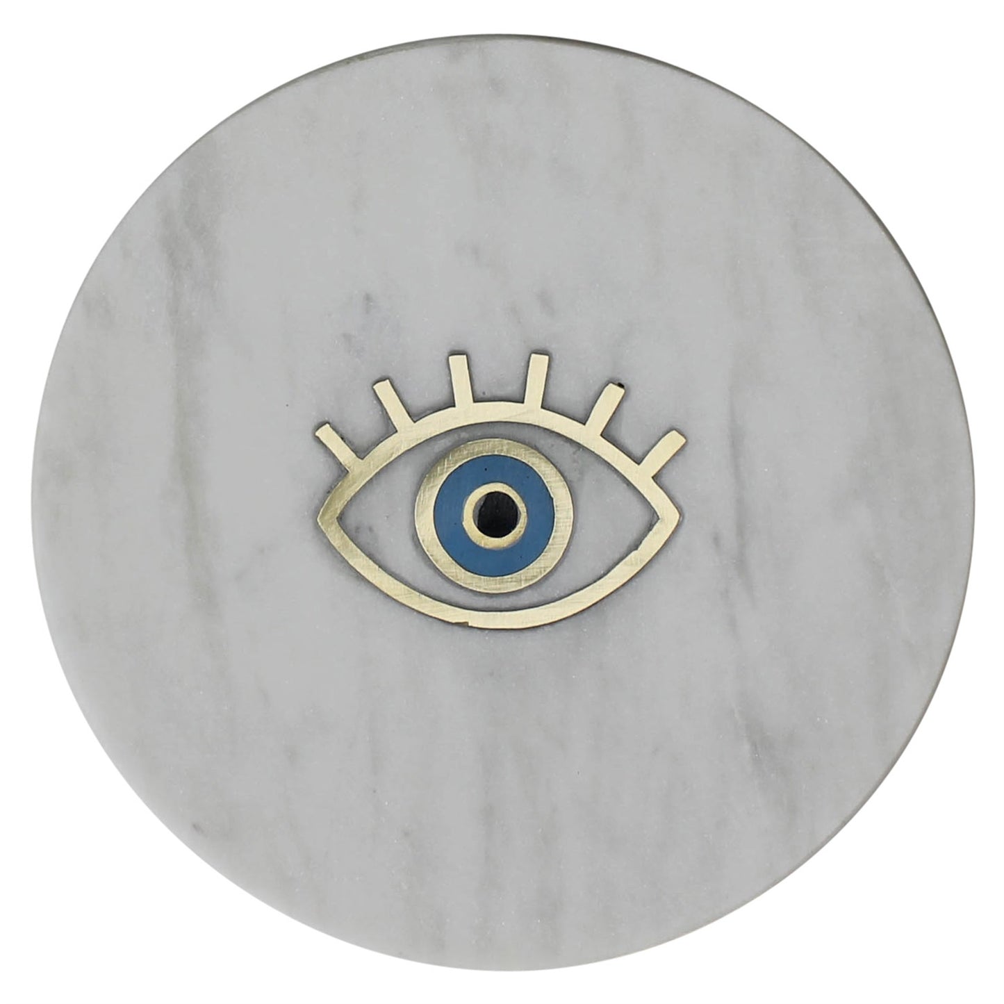 Eye Inlay Marble Serving Tray