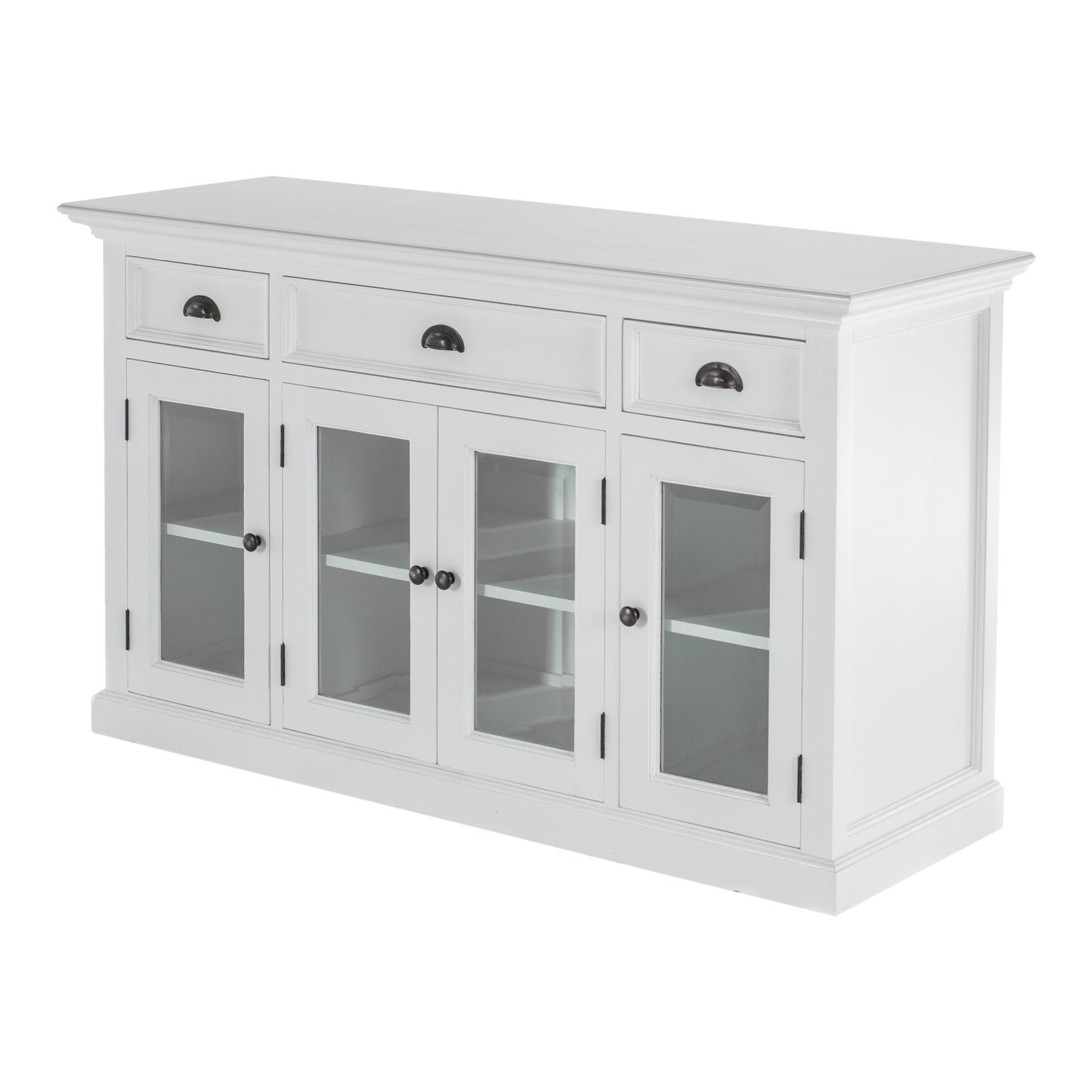 Modern Farmhouse White Buffet Server