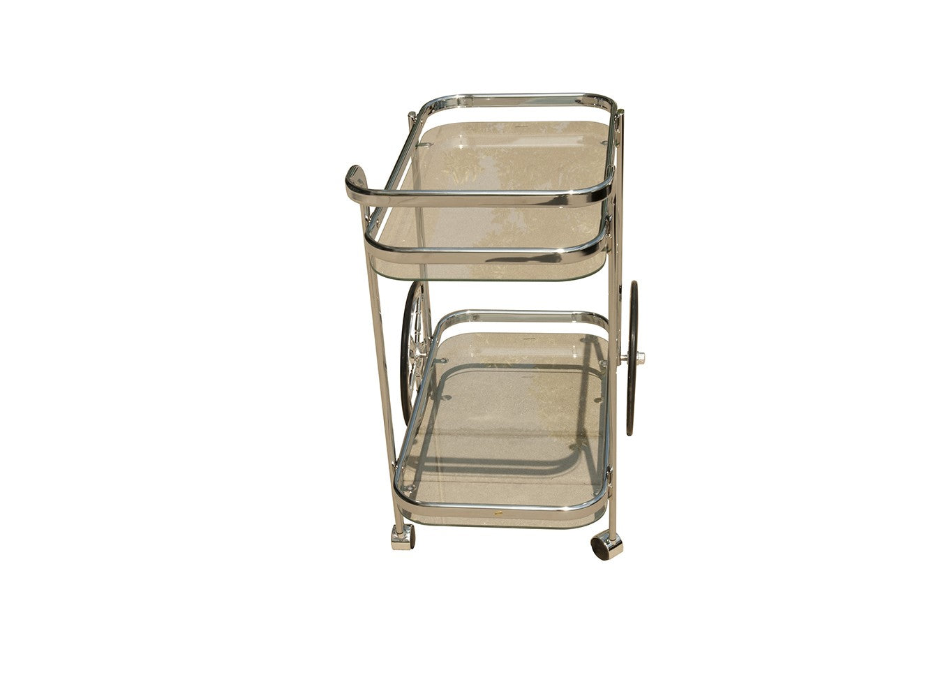 Modern Rolling Bar Cart Serving Trolley