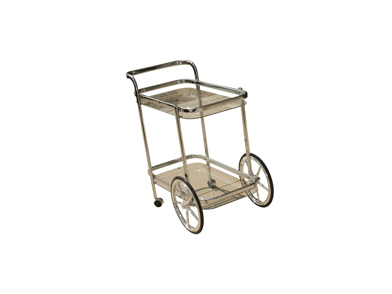 Modern Rolling Bar Cart Serving Trolley