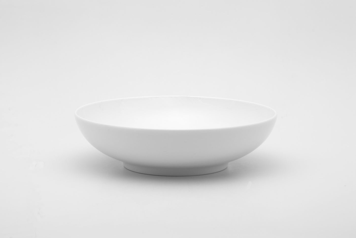 White Six Piece Porcelain Service For Six Bowl Set