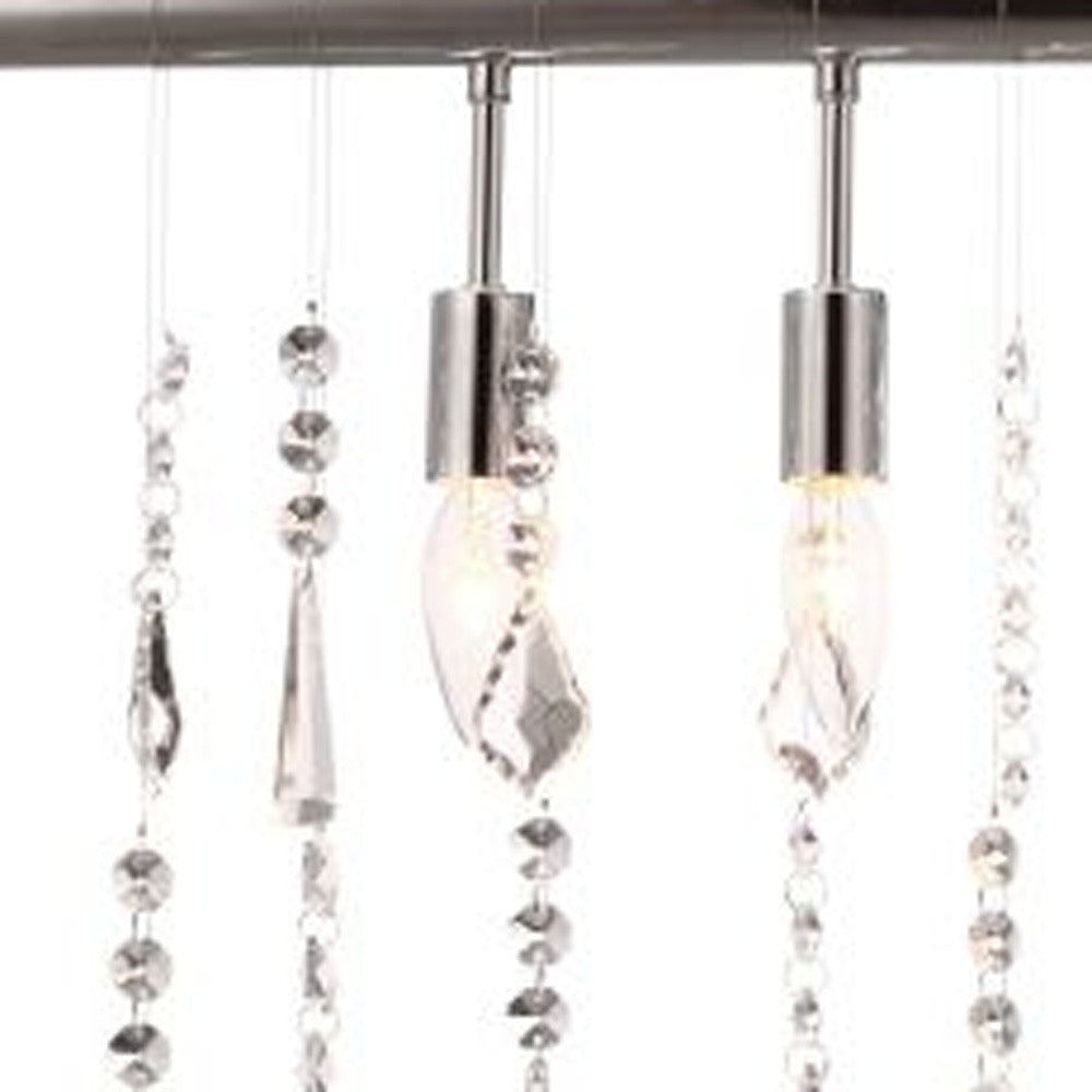 Modern Glam Icicle Chandelier