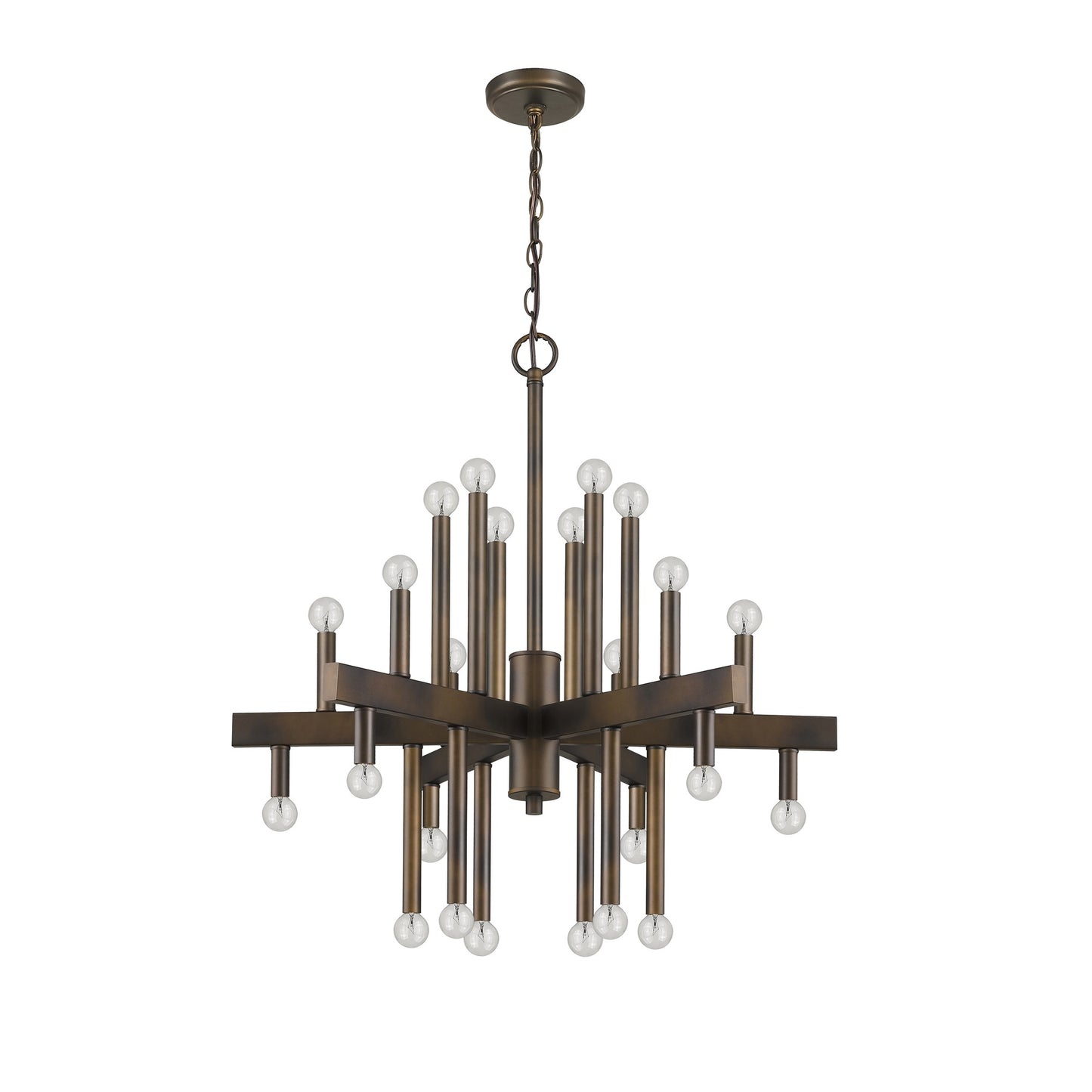 Fallon 24-Light Oil-Rubbed Bronze Chandelier