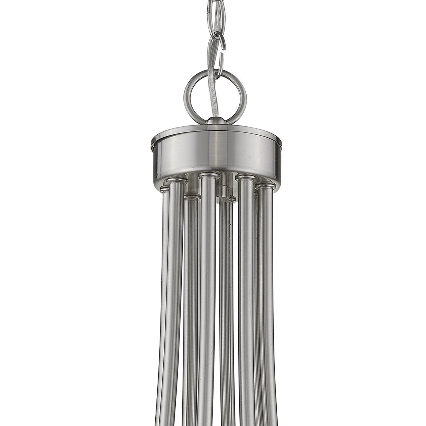 Sawyer 8-Light Satin Nickel Chandelier