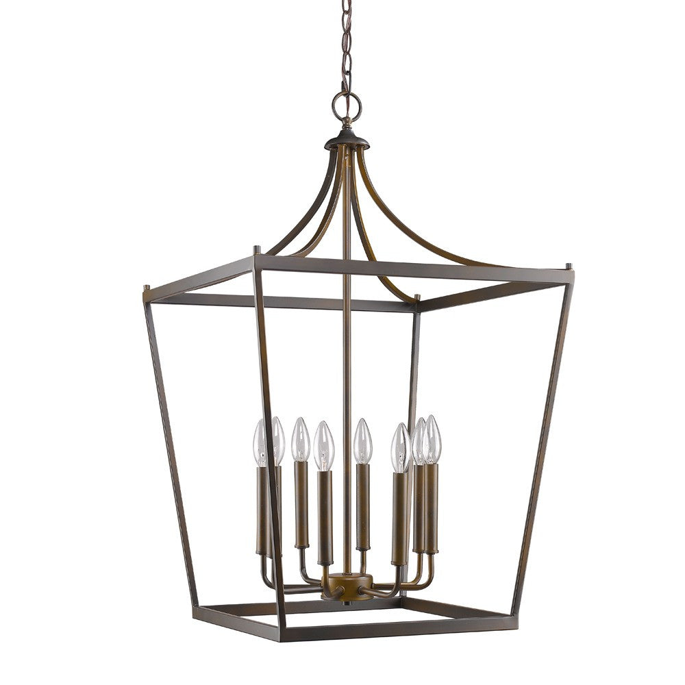 Kennedy 8-Light Oil-Rubbed Bronze Foyer Pendant