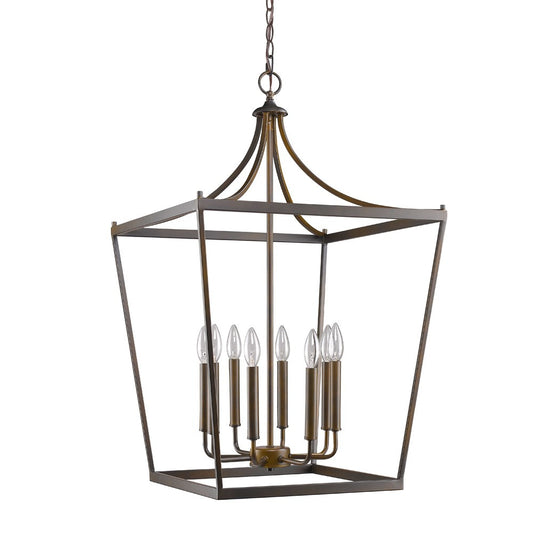 Kennedy 8-Light Oil-Rubbed Bronze Foyer Pendant