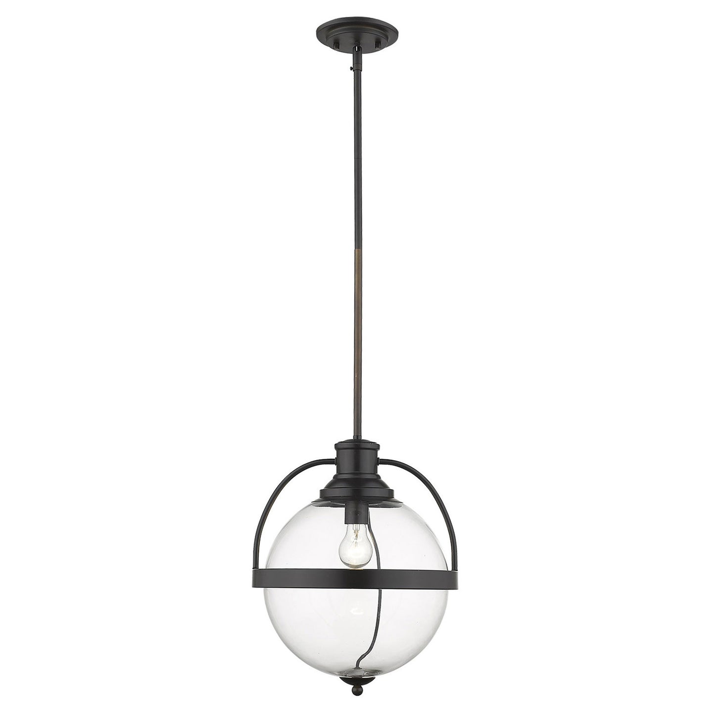 Kassian 1-Light Oil-Rubbed Bronze Pendant