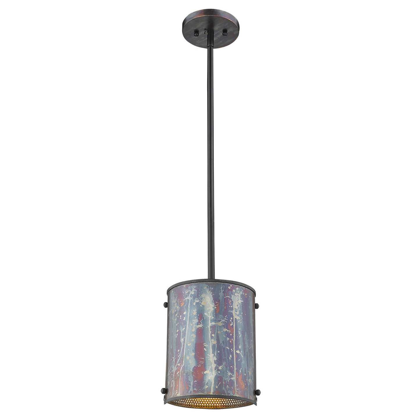 Ryker 1-Light Bronze Patina Pendant