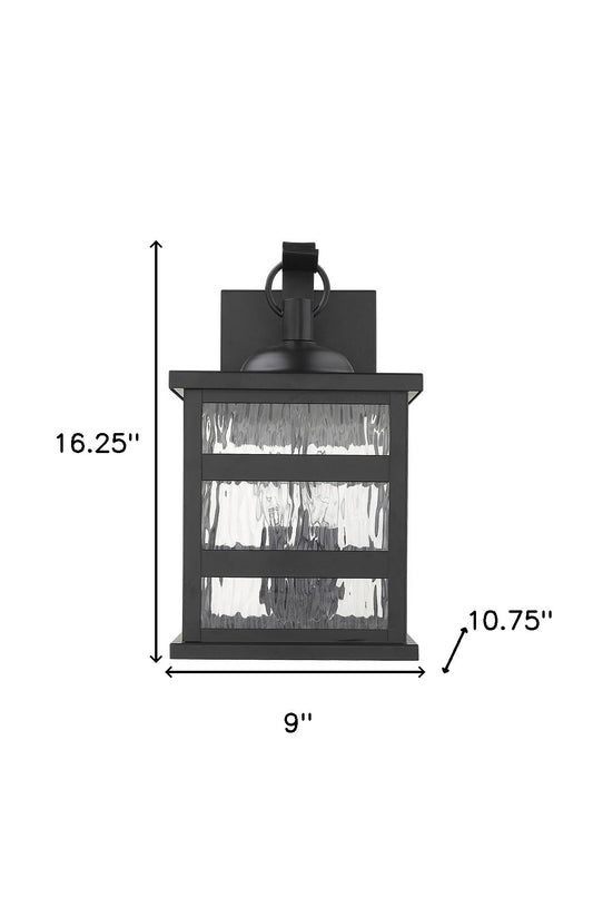 Morris 3-Light Matte Black Wall Light