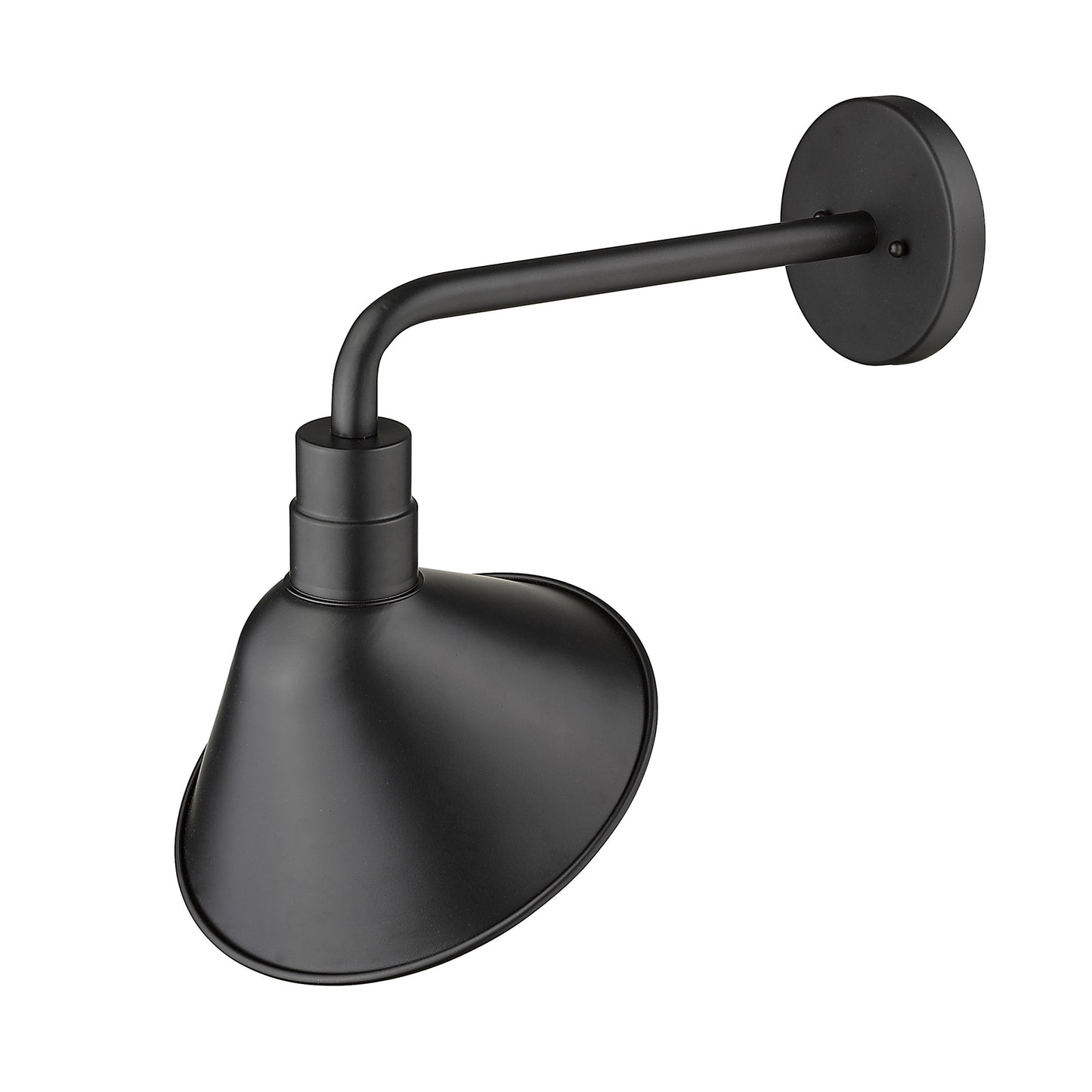 Fuller 1-Light Matte Black Wall Light