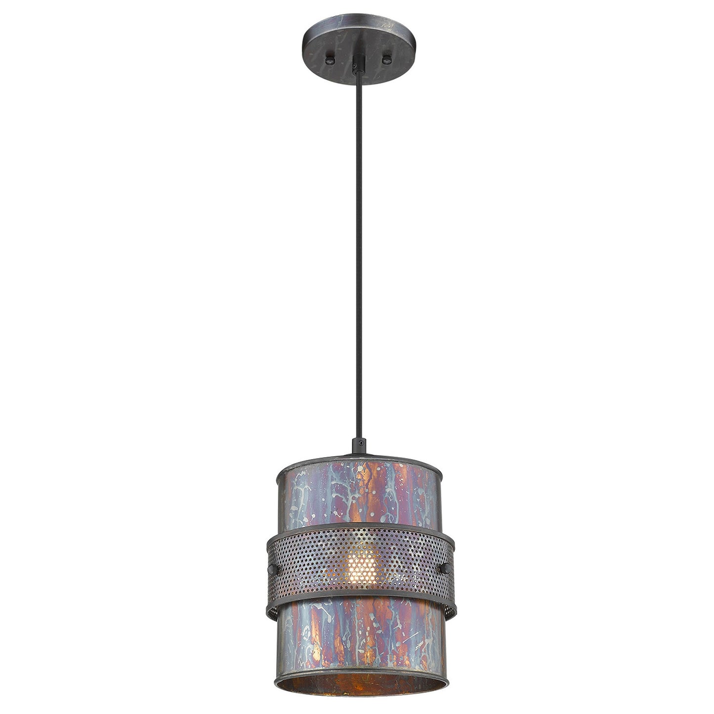 Ryker 1-Light Bronze Patina Pendant