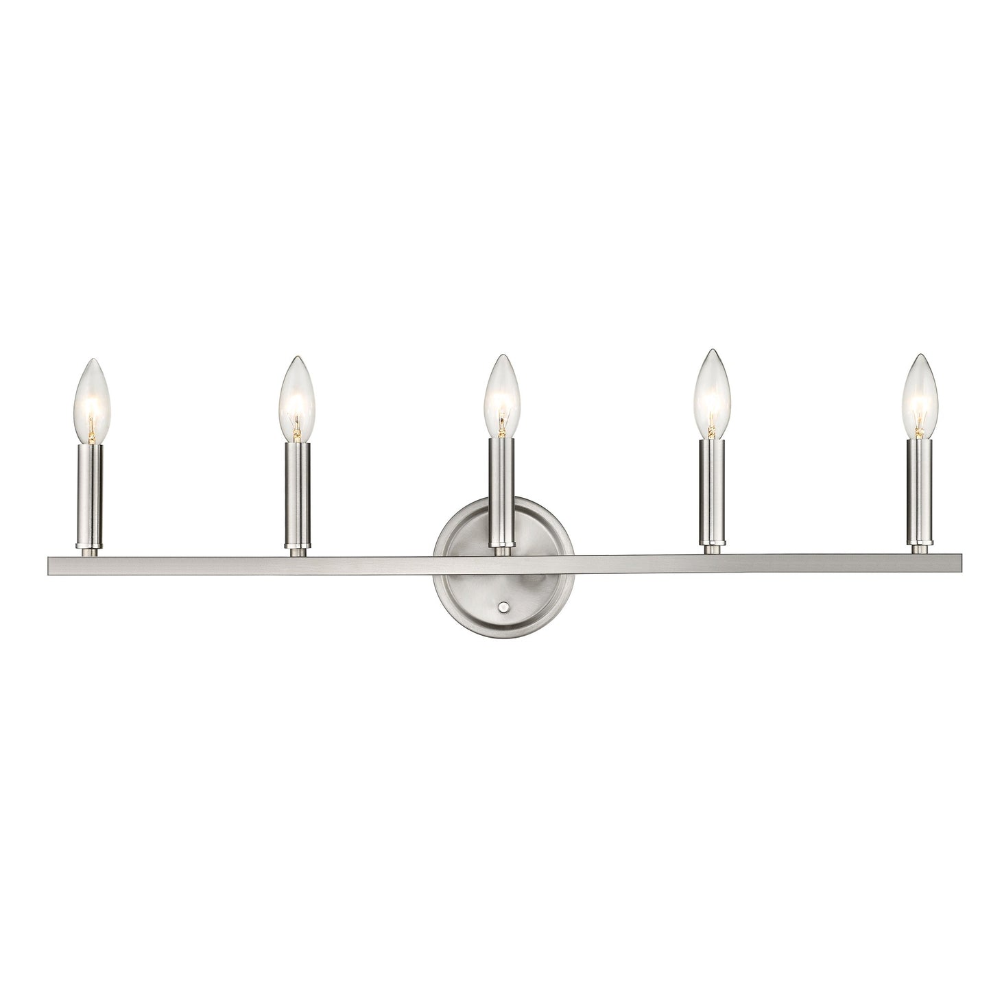 Sawyer 5-Light Satin Nickel Vanity