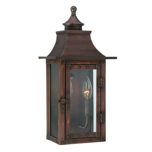 St. Charles 2-Light Acopper Patina Wall Light