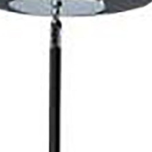 72" Black LED Torchiere Floor Lamp